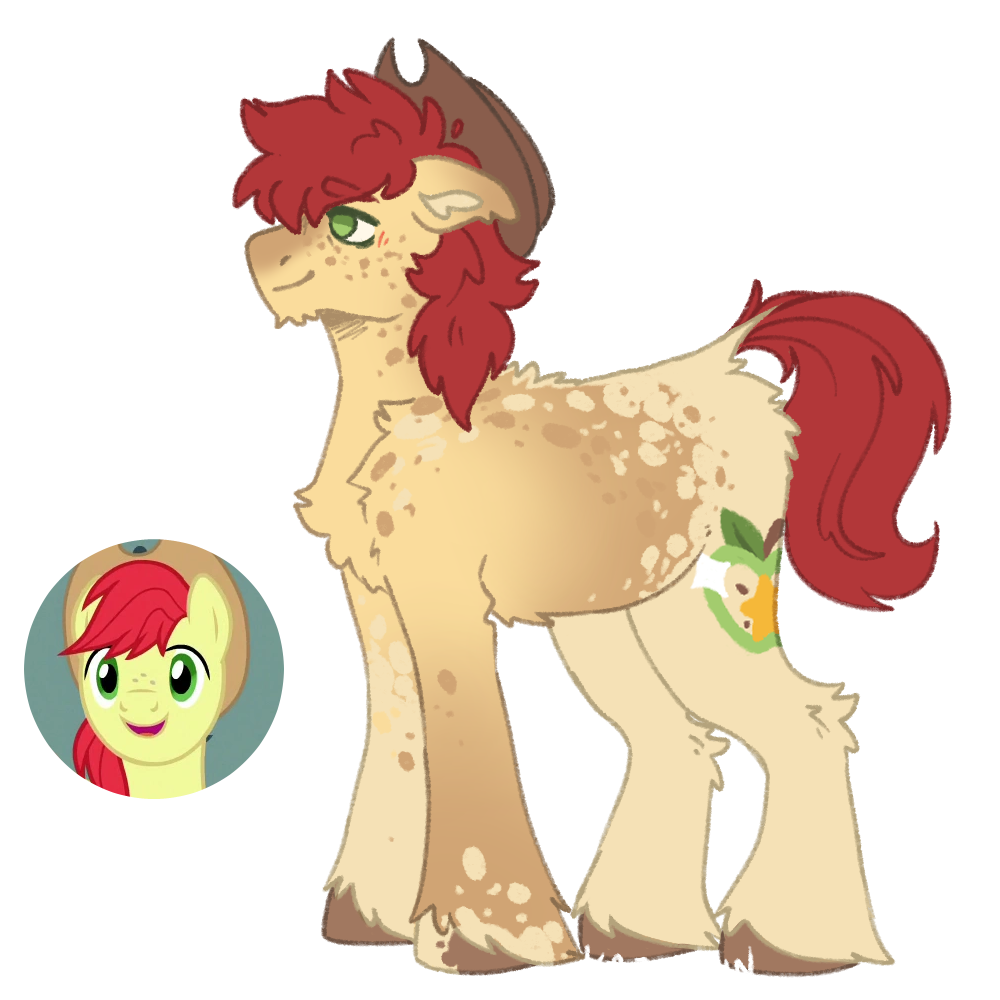 3155090 Safe Artist Kazmuun Bright Mac Earth Pony Pony Series