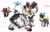 Size: 2048x1318 | Tagged: safe, artist:beherelongtime, stronghoof hoofstrong (tfh), velvet (tfh), vetr (tfh), deer, reindeer, winter sprite, them's fightin' herds, clothes, community related, maid, maid stronghoof