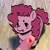 Size: 2048x2048 | Tagged: safe, artist:cardigansandcats, pinkie pie, earth pony, human, pony, g4, blood, high res, irl, irl human, looking at you, photo, ponies in real life, ponified animal photo, smiling, solo, tongue out