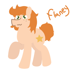 Size: 1460x1500 | Tagged: safe, artist:epsipeppower, oc, oc only, oc:flaney, pony, raised hoof, simple background, solo, white background