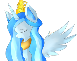 Size: 1280x1024 | Tagged: safe, artist:schnixer, oc, oc only, oc:princess argenta, alicorn, pony, argentina, eyes closed, female, jewelry, mare, nation ponies, ponified, regalia, simple background, solo, transparent background