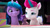 Size: 2388x1346 | Tagged: safe, screencap, izzy moonbow, pipp petals, zipp storm, pegasus, pony, unicorn, g5, my little pony: make your mark, my little pony: make your mark chapter 4, sunny side up, spoiler:g5, 3d, :o, blender, blurry background, clipboard, diadem, drink, female, headband, jewelry, juice, mare, one of these things is not like the others, open mouth, open smile, pipp petals is not amused, regalia, royal sisters (g5), siblings, sisters, smiling, smoothie, trio, trio female, unamused