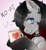 Size: 3010x3248 | Tagged: oc name needed, safe, artist:kirari_chan, oc, oc only, bat pony, pegasus, pony, advertisement, bat pony oc, blushing, bust, choker, collar, commission, commission open, cute, ear blush, ear piercing, earring, eye scar, facial scar, female, filly, foal, heart, high res, jewelry, ko-fi, looking at you, mug, pegasus oc, piercing, portrait, scar, simple background, smiling, solo