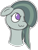 Size: 450x600 | Tagged: safe, artist:kanw, derpibooru exclusive, marble pie, earth pony, pony, g4, bust, female, mare, portrait, simple background, solo, transparent background