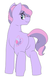 Size: 1981x3013 | Tagged: safe, artist:coatieyay, oc, oc only, oc:mellow medley, pony, butt, male, plot, simple background, solo, stallion, transparent background