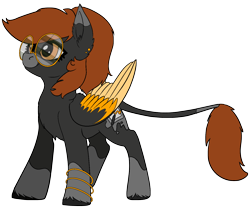 Size: 1442x1200 | Tagged: safe, artist:brainiac, oc, oc only, oc:scarlet sundown, pegasus, pony, artfight, simple background, solo, transparent background