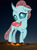 Size: 5785x7715 | Tagged: safe, artist:cheezedoodle96, edit, editor:jaredking779, ocellus, changedling, changeling, g4, absurd resolution, crossed legs, desert, female, giantess, highrise ponies, irl, macro, mountain, mountain range, nature, night, photo, ponies in real life, solo
