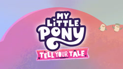 Size: 3072x1727 | Tagged: safe, screencap, kenneth, steven, bird, seagull, diva and conquer, g5, my little pony: tell your tale, spoiler:g5, spoiler:my little pony: tell your tale, duo, duo male, flying, male, my little pony logo, open mouth, open smile, smiling