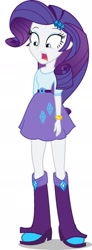 Size: 710x1920 | Tagged: safe, artist:conorlordofcreation, editor:conorlordofcteation, screencap, rarity, human, equestria girls, g4, boots, magic shoes, shoes, simple background, solo, talking shoes, white background