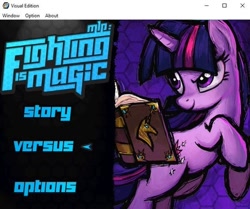 Size: 640x535 | Tagged: safe, artist:tom artista, twilight sparkle, fighting is magic, g4, community related, fan game, fight, fighting game, game