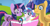 Size: 1980x1020 | Tagged: safe, artist:mlplary6, flash sentry, princess flurry heart, twilight sparkle, alicorn, pegasus, pony, g4, aunt and niece, auntie twilight, baby, baby carriage, baby pony, babysitting, diaper, female, filly, foal, looking at each other, looking at someone, male, mare, ship:flashlight, shipping, smiling, smiling at each other, stallion, straight, twilight sparkle (alicorn), twilight's castle, uncle and niece, uncle flash