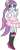 Size: 512x1257 | Tagged: safe, artist:ajosterio, sunny flare, human, equestria girls, g4, bare shoulders, boots, clothes, female, hair tie, high heel boots, ponied up, rarity's fall formal boots, shoes, simple background, sleeveless, solo, transparent background