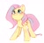 Size: 1068x1041 | Tagged: safe, artist:melodylibris, fluttershy, pegasus, pony, g4, blushing, cute, ear blush, female, folded wings, looking at someone, looking at you, mare, shyabetes, simple background, smiling, solo, white background, wings