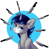 Size: 1745x1701 | Tagged: safe, artist:pledus, oc, oc only, oc:astro novis, pony, unicorn, knife, looking at you, unamused