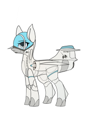Size: 896x1280 | Tagged: safe, artist:andromailus, oc, oc only, oc:silversong, original species, plane pony, f-104 starfighter, female, mare, plane, simple background, smiling, solo, transparent background
