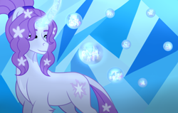 Size: 1280x814 | Tagged: safe, artist:snowwind69, applejack, fluttershy, pinkie pie, rainbow dash, rarity, tree of harmony, twilight sparkle, oc, oc:harmony (heilos), alicorn, pony, unicorn, g4, my little pony: friendship is magic, the last problem, blue eyes, crystal horn, flower, flower in hair, hairband, horn, mane six, older, older applejack, older fluttershy, older mane six, older pinkie pie, older rainbow dash, older rarity, older twilight, older twilight sparkle (alicorn), ponified, princess twilight 2.0, purple mane, twilight sparkle (alicorn)