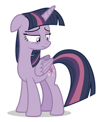 Size: 4000x4800 | Tagged: safe, alternate version, artist:gypsykumquat, twilight sparkle, alicorn, pony, g4, .svg available, absurd resolution, crying, depressed, female, floppy ears, inkscape, sad, show accurate, simple background, solo, sorrow, teary eyes, transparent background, twilight sparkle (alicorn), vector