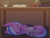 Size: 2388x1836 | Tagged: safe, artist:dusthiel, oc, oc only, pony, unicorn, book, candle, eyes closed, female, glasses, horn, inkwell, lying down, mare, on side, open mouth, quill, sleeping, solo, table, under the table, underhoof