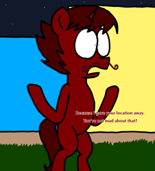 Size: 3023x3351 | Tagged: safe, artist:professorventurer, oc, oc:enrique, pony, series:ask pippamena, bipedal, confused, high res, maretime bay