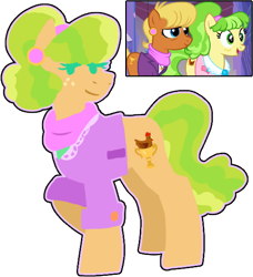 Size: 508x556 | Tagged: safe, artist:gammanullzero, earth pony, pony, g4, februpony, fusion, fusion:ms. harshwhinny, fusion:ms. peachbottom, simple background, solo, transparent background