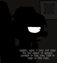 Size: 3023x3351 | Tagged: safe, artist:professorventurer, pony, series:ask pippamena, female, high res, mare, qr code, sheriff