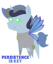 Size: 663x800 | Tagged: safe, alternate version, artist:kosmiktym, oc, oc only, oc:bounded-time, fairy, pony, fairy wings, pointy ponies, simple background, solo, transparent background, wings