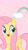 Size: 1080x1920 | Tagged: safe, fluttershy, pegasus, pony, g4, official, cupcake, female, food, ice cream, mare, music notes, open mouth, open smile, phone wallpaper, rainbow, raised hoof, smiling, solo