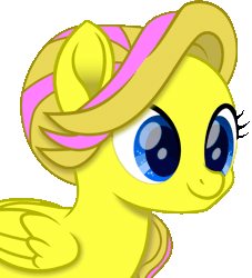 Size: 725x800 | Tagged: safe, artist:thunderdasher07, oc, oc only, oc:mist dasher, pegasus, pony, :p, animated, bust, colored pupils, cute, female, gif, loop, mare, movie accurate, pegasus oc, perfect loop, portrait, silly, simple background, solo, tongue out, transparent background, two toned mane, vector