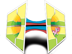 Size: 2048x1536 | Tagged: safe, artist:fluffsplosion, fluffy pony, comic, solo, wormhole