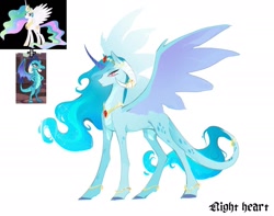 Size: 1313x1034 | Tagged: dead source, safe, artist:nightheart, princess celestia, princess ember, alicorn, dracony, dragon, hybrid, pony, g4, bracelet, colored hooves, concave belly, curved horn, dracony alicorn, dragoness, ethereal mane, female, fusion, fusion:princess celestia, fusion:princess ember, horn, horn jewelry, hybrid wings, jewelry, leonine tail, long tail, mare, pale belly, regalia, scaled underbelly, simple background, slender, slit pupils, solo focus, spread wings, tail, tail jewelry, thin, trio, white background, wings