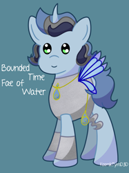 Size: 4415x5894 | Tagged: safe, alternate version, artist:kosmiktym, oc, oc only, oc:bounded-time, fairy, pony, fairy wings, simple background, wings