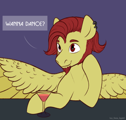 Size: 2098x2000 | Tagged: safe, artist:buy_some_apples, oc, pegasus, pony, high res, solo, speech bubble
