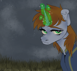 Size: 2544x2344 | Tagged: safe, artist:delicious, oc, oc only, oc:littlepip, pony, unicorn, fallout equestria, brown mane, clothes, ear fluff, female, green eyes, high res, jumpsuit, mare, solo, stable-tec, vault suit