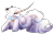 Size: 2954x1868 | Tagged: safe, artist:inspiredpixels, oc, oc only, oc:opalescent, pony, unicorn, female, lying down, mare, prone, simple background, solo, transparent background