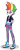 Size: 600x1464 | Tagged: safe, alternate version, artist:kylexisliner, zipp storm, human, equestria girls, g4, g5, my little pony: tell your tale, zipp's yes day, spoiler:g5, spoiler:my little pony: tell your tale, alternate hair color, alternate hairstyle, clothes, converse, equestria girls-ified, eyeshadow, female, g5 to equestria girls, g5 to g4, generation leap, jacket, makeup, multicolored hair, pants, shoes, simple background, sneakers, solo, transparent background