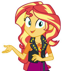 Size: 9479x10894 | Tagged: safe, artist:andoanimalia, sunset shimmer, human, equestria girls, equestria girls series, forgotten friendship, g4, female, simple background, solo, transparent background, vector