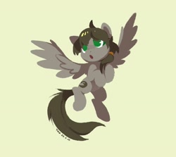 Size: 1286x1146 | Tagged: safe, artist:drtuo4, oc, oc only, pegasus, pony, simple background, solo