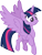 Size: 3000x3983 | Tagged: safe, artist:cloudy glow, twilight sparkle, alicorn, pony, equestria games, g4, my little pony: friendship is magic, .ai available, female, flying, high res, mare, simple background, solo, transparent background, twilight sparkle (alicorn), vector