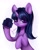 Size: 1651x2048 | Tagged: safe, artist:02vxmp, twilight sparkle, pony, unicorn, g4, curved horn, eye clipping through hair, eyebrows, eyebrows visible through hair, graduation cap, hat, horn, looking at you, smiling, smiling at you, solo, unicorn twilight