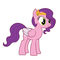 Size: 1200x1200 | Tagged: safe, artist:prixy05, pipp petals, pegasus, pony, g4, g5, g5 to g4, generation leap, simple background, solo, transparent background, vector