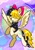 Size: 1448x2048 | Tagged: safe, artist:stacy_165cut, songbird serenade, pegasus, pony, g4, my little pony: the movie, blushing, bow, hair bow, hair over eyes, open mouth, open smile, smiling, solo, spread wings, wings
