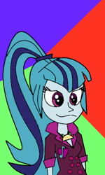 Size: 300x500 | Tagged: safe, artist:stardust breaker, sonata dusk, human, equestria girls 10th anniversary, equestria girls, g4, female, food, jewelry, necklace, solo, taco