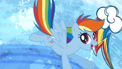 Size: 1280x720 | Tagged: safe, rainbow dash, pegasus, pony, g4, female, solo