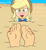 Size: 858x931 | Tagged: safe, artist:zeekthatgeek, applejack, human, equestria girls, g4, applejack's beach shorts swimsuit, applejack's hat, barefoot, buried, clothes, cowboy hat, feet, fetish, foot fetish, foot focus, hat, nail polish, soles, swimsuit, toenail polish, toenails, toes