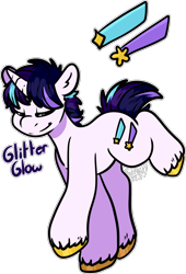 Size: 1260x1857 | Tagged: safe, artist:sexygoatgod, oc, oc only, oc:glitter glow, pony, unicorn, adoptable, male, offspring, parent:shining armor, parent:starlight glimmer, parents:shininglimmer, simple background, solo, transparent background