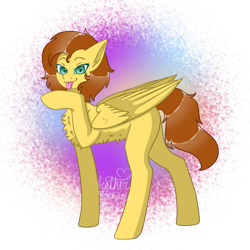 Size: 514x514 | Tagged: safe, oc, oc only, oc:yuris, pegasus, pony, chest fluff, open mouth, simple background, solo, tongue out, transparent background