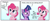 Size: 3300x1368 | Tagged: safe, artist:chopsticks, pinkie pie, twilight sparkle, alicorn, earth pony, pony, g4, breaking the fourth wall, cheek fluff, chest fluff, comic, dialogue, duo, ear fluff, female, floating eyebrows, floppy ears, gold tooth, gradient background, mare, oooooh, pinkie being pinkie, sketch, text, twilight sparkle (alicorn), twilight sparkle is not amused, unamused