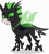 Size: 5000x5530 | Tagged: safe, artist:n0kkun, oc, oc only, oc:boop the changeling, changeling, changeling oc, green changeling, green eyes, simple background, smiling, solo, transparent background, wings