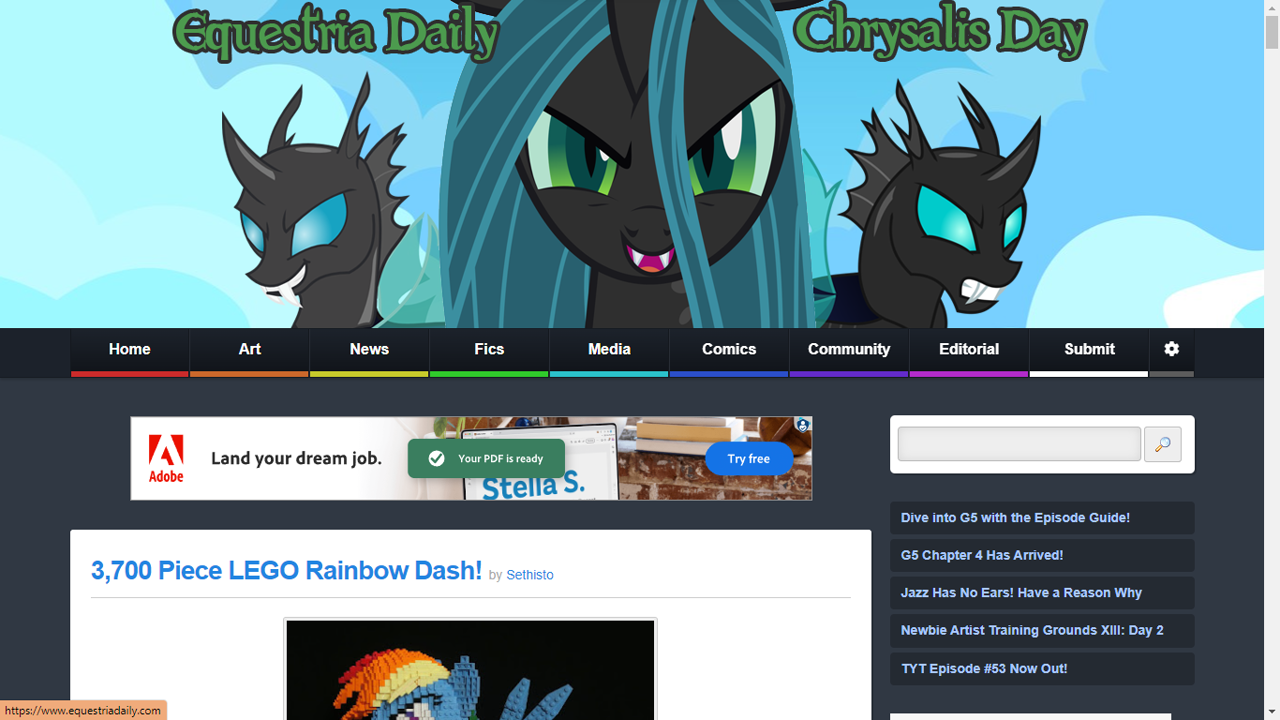 Safe Edit Screencap Queen Chrysalis Rainbow Dash