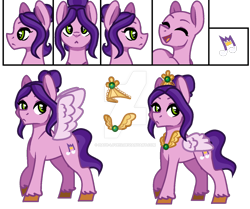Size: 1280x1071 | Tagged: safe, artist:hate-love12, pipp petals, pegasus, pony, g5, base used, reference sheet, simple background, solo, transparent background